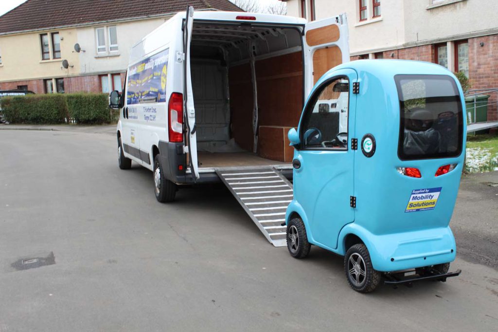 Delivery of Cabin Car