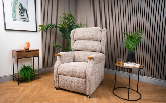 Buckingham chair in living room