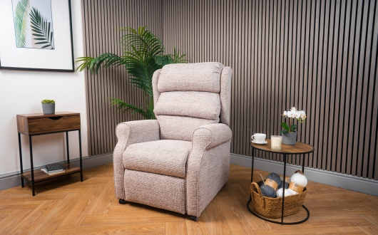 chair in living room setting