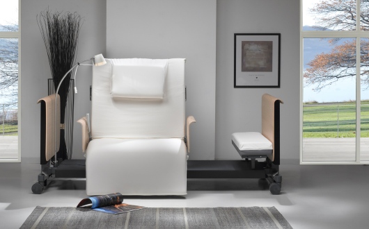 RotoBed in chair position