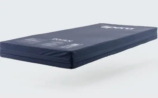 Opera Divan High mattress flat view