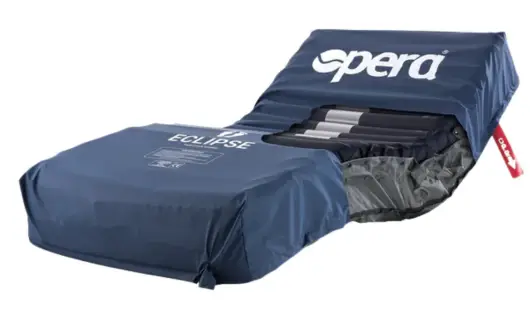mattress with back raised