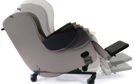 chair in motion