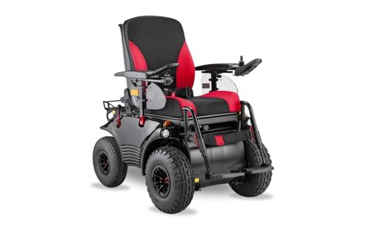 Optimus powerchair side view