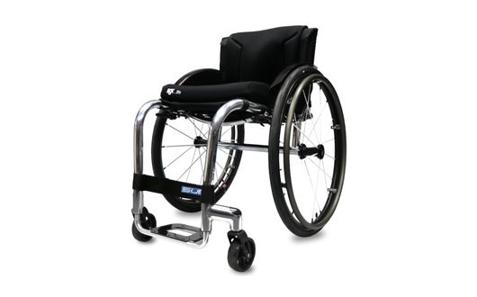 Tiga Sub4 wheelchair front angled view