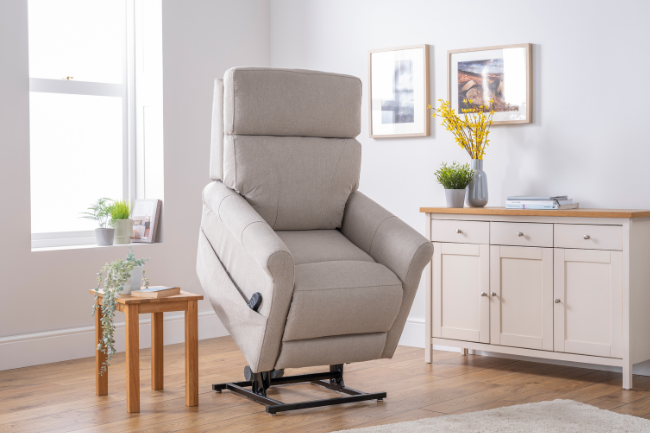 Viva Rise and Recline Chair in Living Room Setting