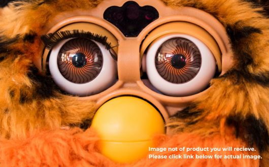 Close up image of Furby toy
