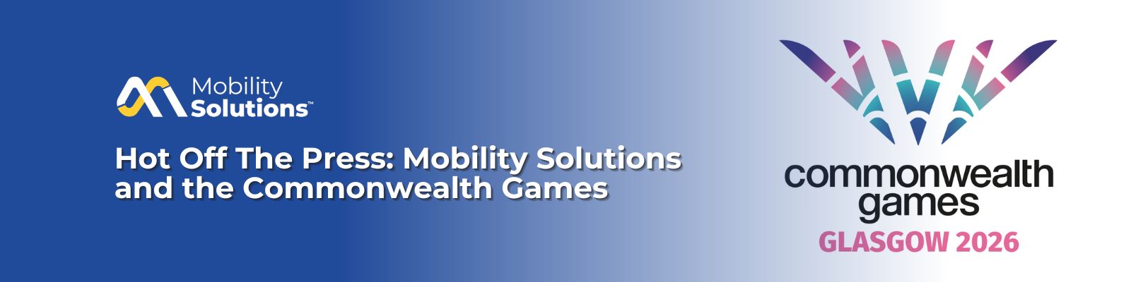 Hot Off The Press: Mobility Solutions and the Commonwealth Games